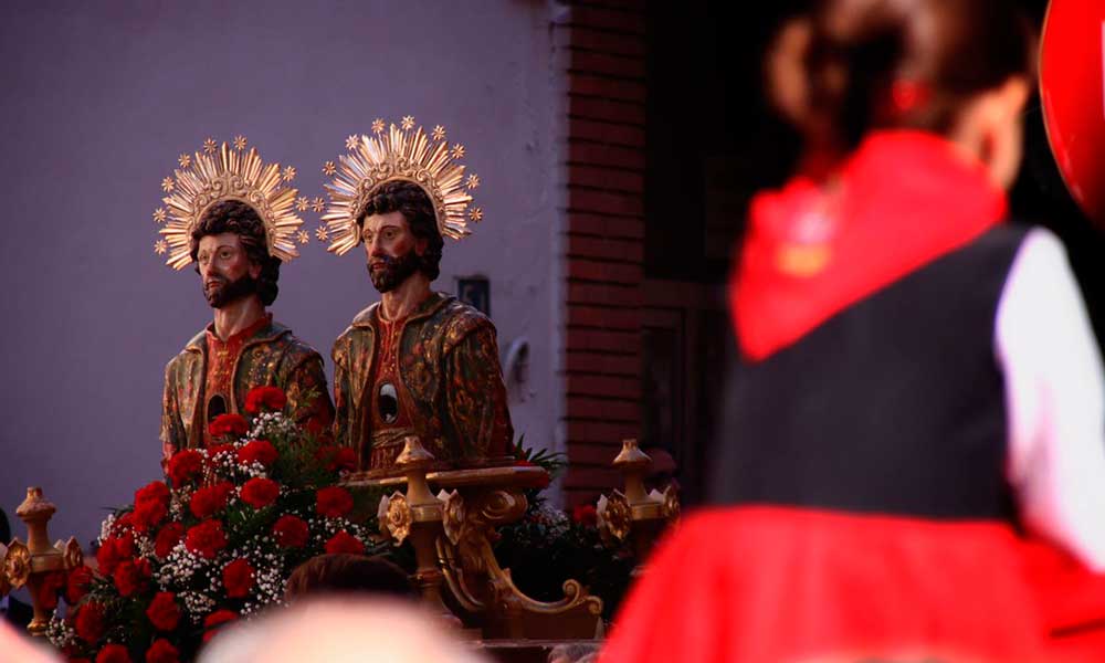 Imagen de los Santos San Cosme y San Damián