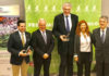 Javier García, José Ignacio Ceniceros, Fernando Romay, Yolanda García y José Luis García (Hotel Virrey)