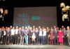 Foto de familia enel Teatro Cervantes de Arnedo | @UrdialesWeb