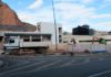 Obras de urbanización en el entorno del Centro de Salud de Arnedo, en Avenida Benidorm