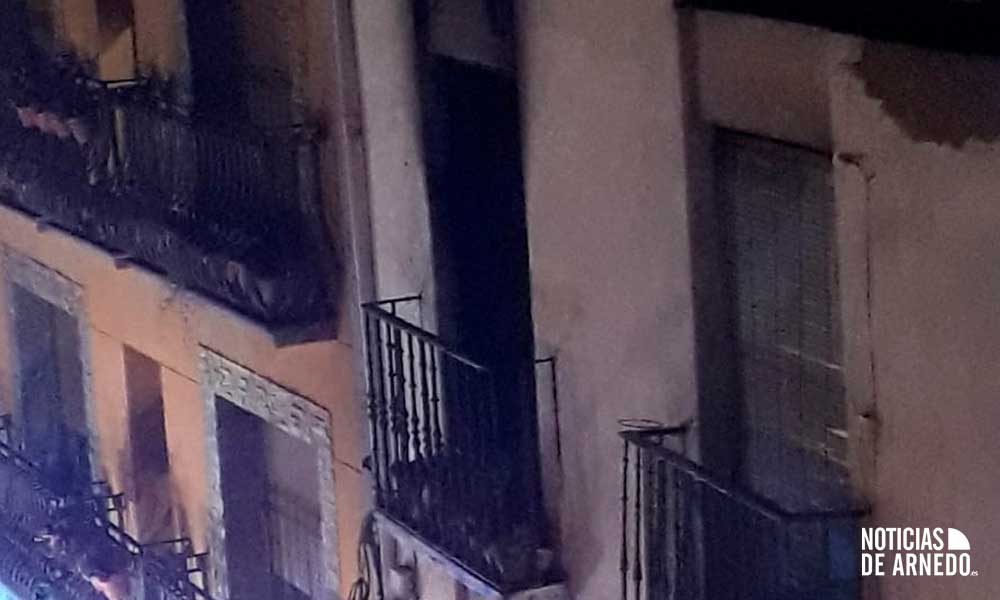Estado en el que ha quedado el inmueble tras el incendio