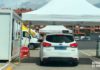 Zona habilitada para pruebas PCR en el CIBIR de Logroño