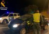 Momento de la interceptación de los "negacionistas" navarros en Arnedo