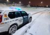 Guardia Civil en acceso a Arnedo en la noche del 9 al 10 de enero