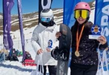 Ariadna Otaño, campeona de España de snowboard cross 2026 | @ Ayto Arnedo