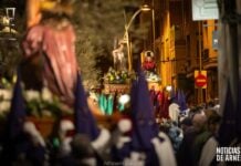 Galería de imágenes de la procesión de Viernes Santo de Arnedo 2026, por Alfonso Yustes